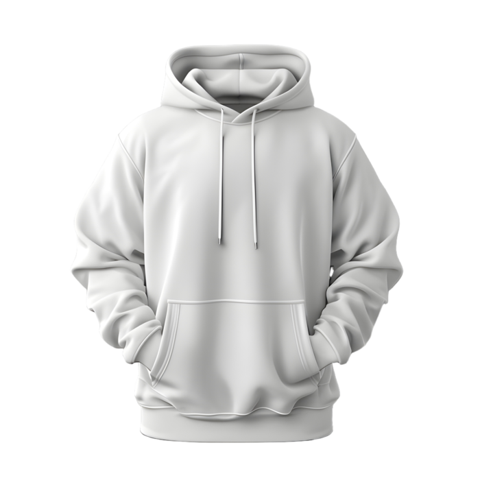 WHITE HOODIE